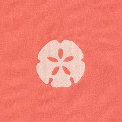 Women's Embroidered Sand Dollar Short Sleeve Crusher Boxy Tee