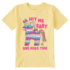 Kids Hit Me Baby One More Time Short Sleeve Crusher Tee