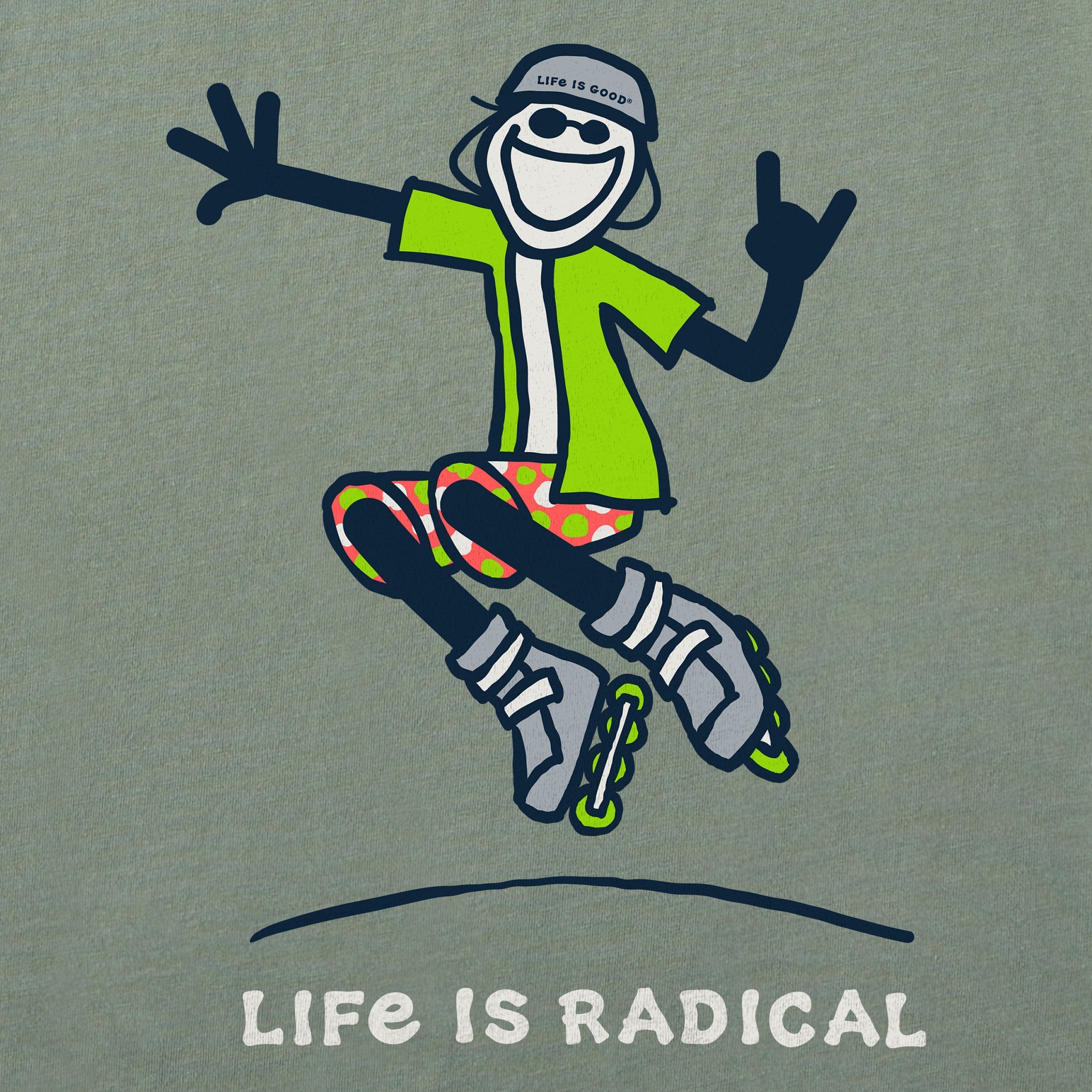 Men's Life is Radical Short Sleeve Tee
