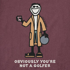 Men's Jake as the Dude Short Sleeve Crusher Tee