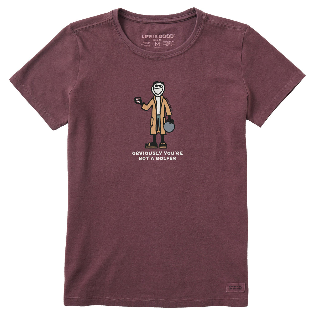 Women's Jake as the Dude Short Sleeve Crusher Tee