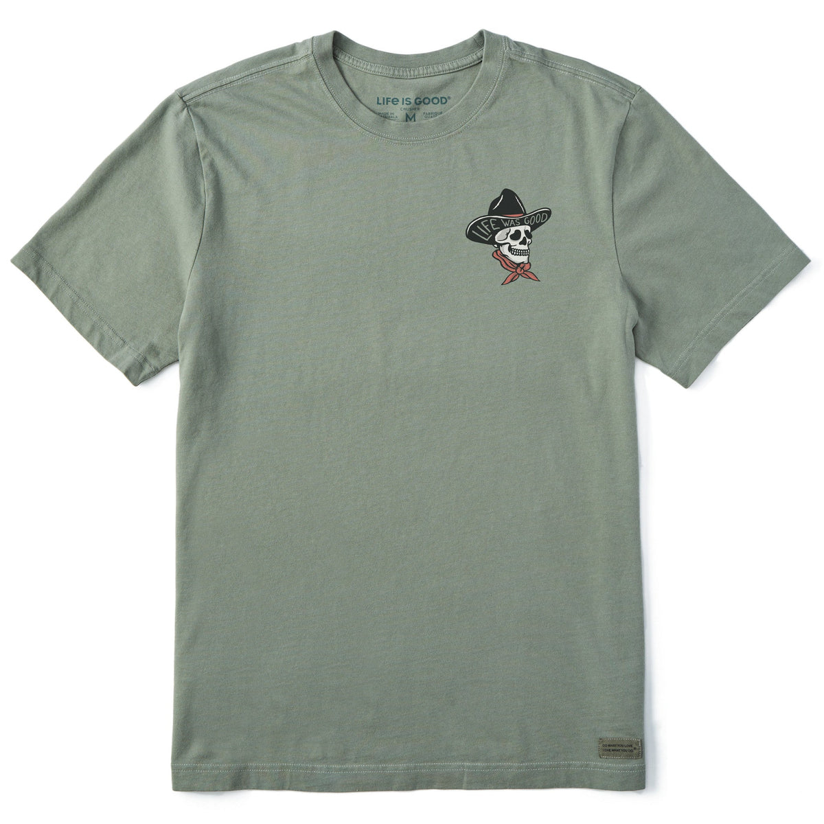 Men's Life Was Good Cowboy Short Sleeve Tee