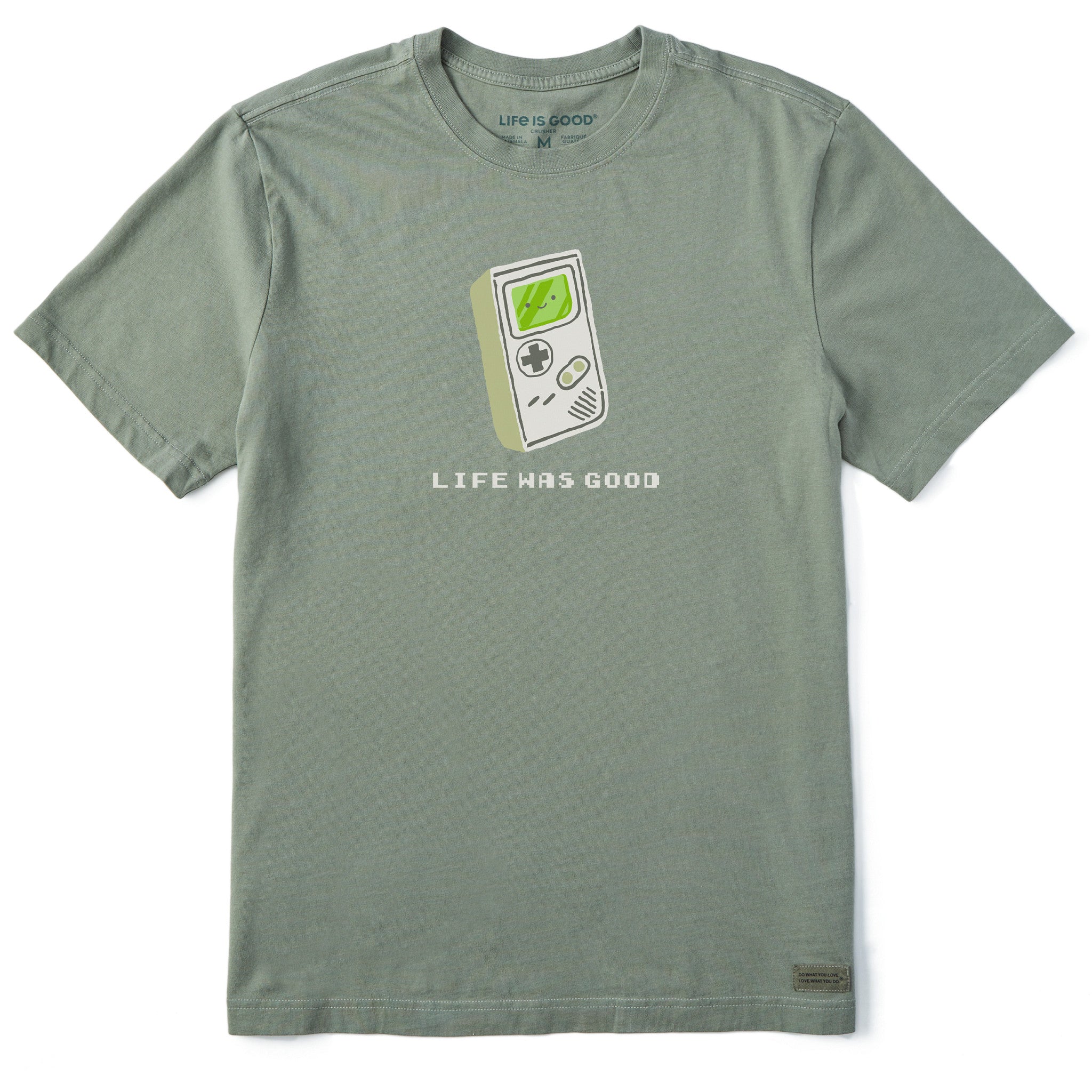 Men's Life Was Good Gameguy Short Sleeve Tee