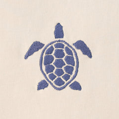 Women's Embroidered Beachy Turtle Short Sleeve Crusher Tee