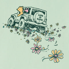 Kids Driving Miss Piggy Short Sleeve Crusher Tee