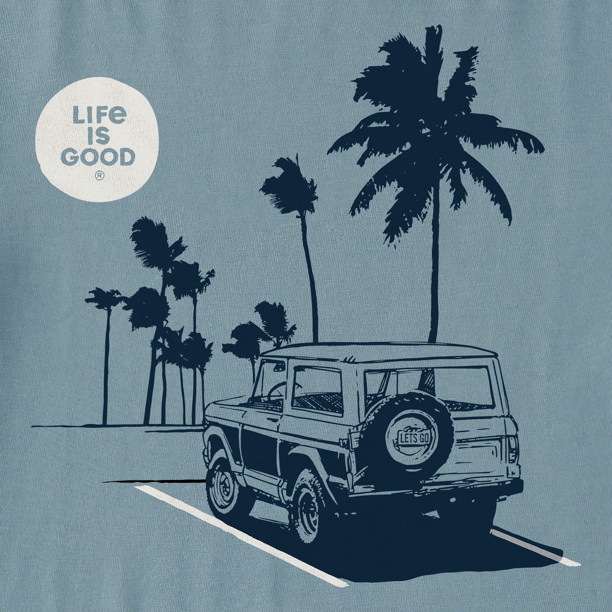 Men's Beach Mission Short Sleeve Crusher Tee