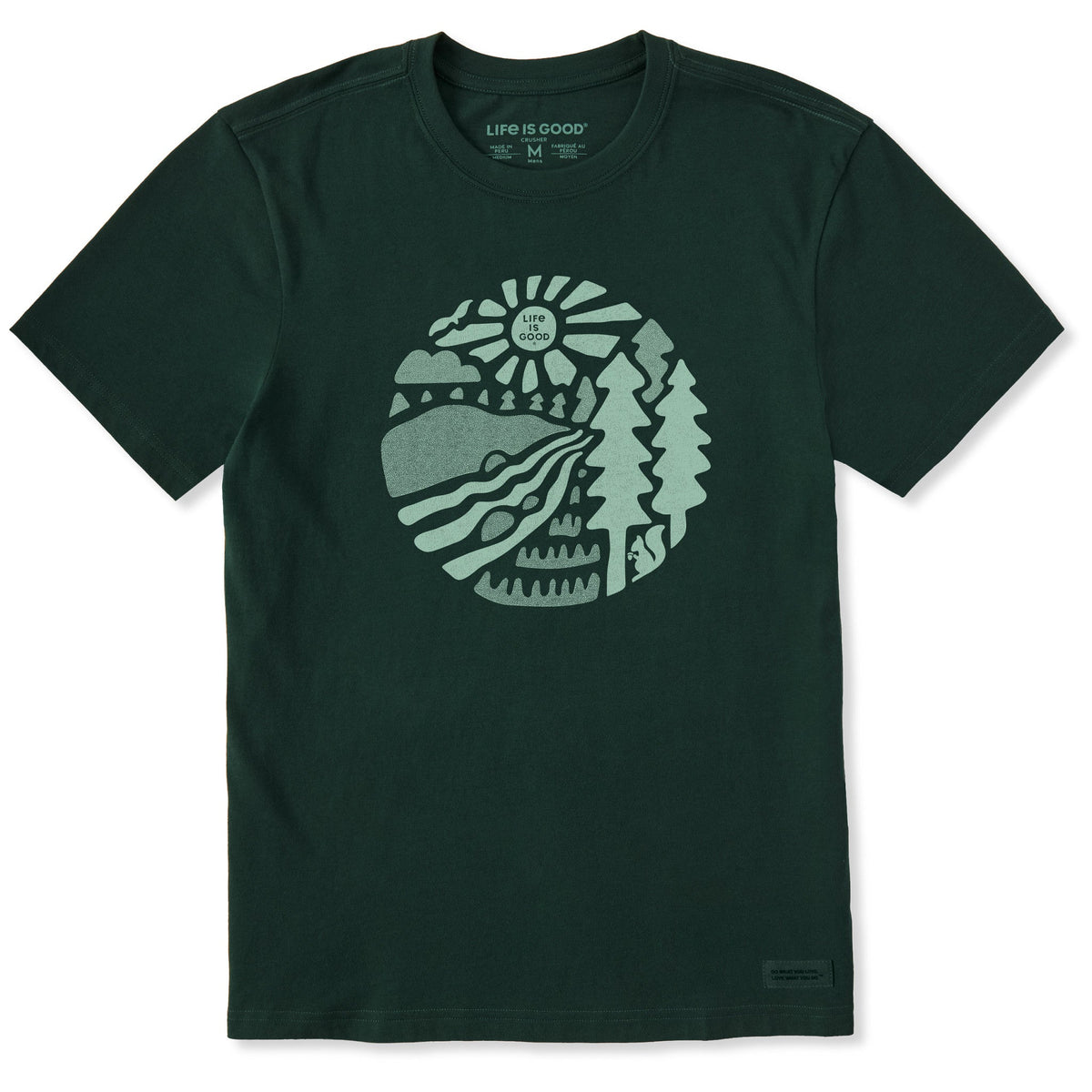 Men's Mountain Stream Short Sleeve Crusher Tee