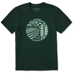 Men's Mountain Stream Short Sleeve Crusher Tee