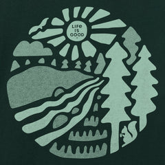 Men's Mountain Stream Short Sleeve Crusher Tee