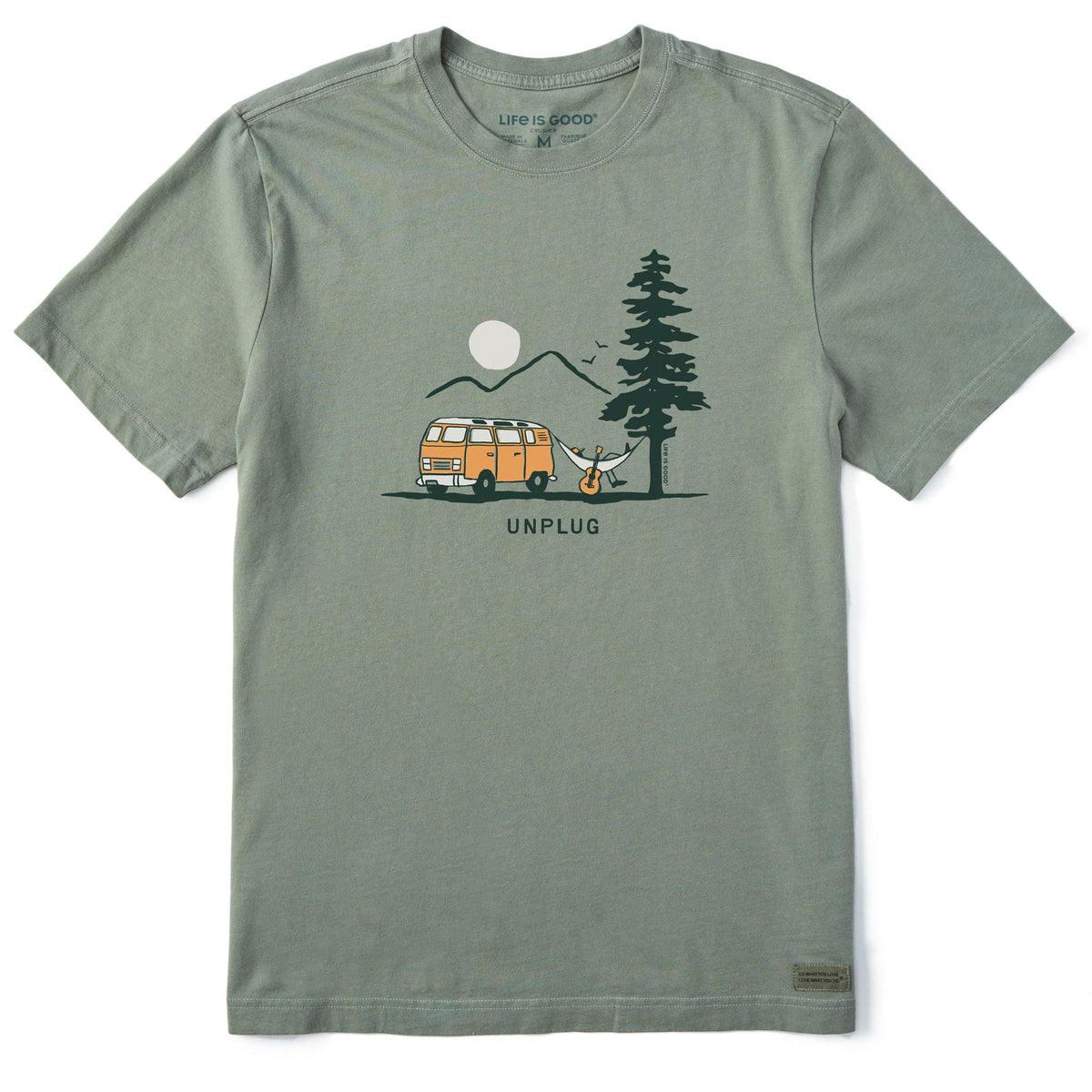 Men's Unplug Hammock Short Sleeve Crusher Tee