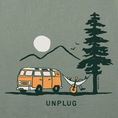 Men's Unplug Hammock Short Sleeve Crusher Tee