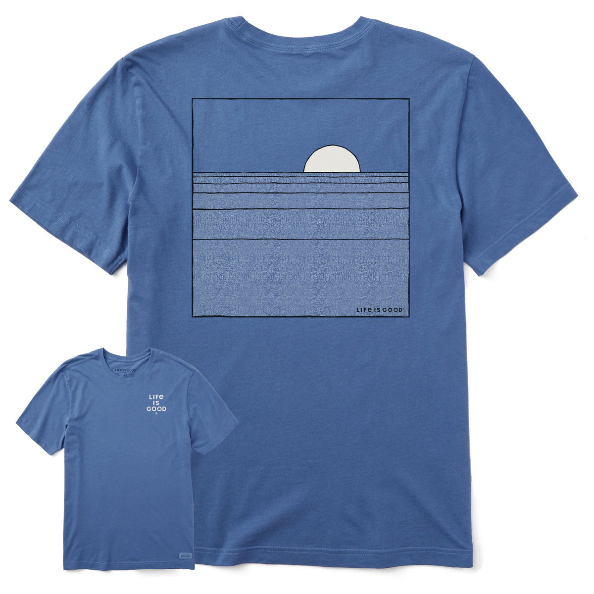 Men's Minimal Sun and Water Short Sleeve Tee