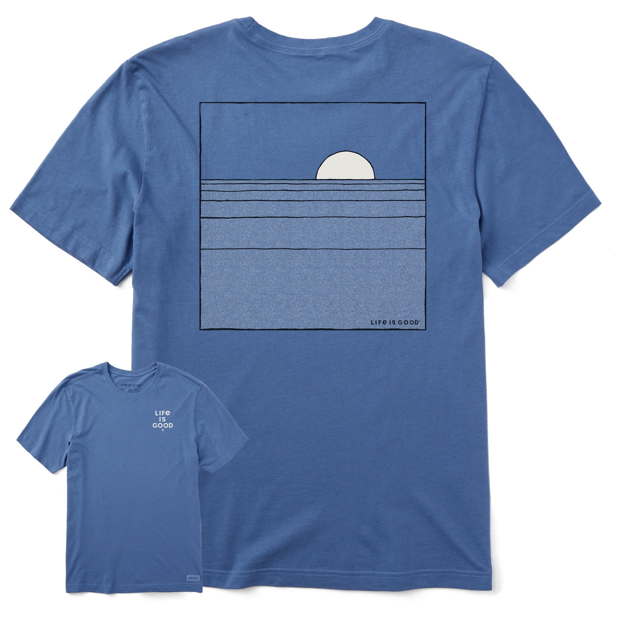 Men's Minimal Sun and Water Short Sleeve Tee