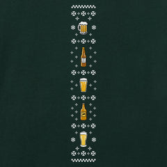 Men's Ugly Sweater Christmas Crafts Long Sleeve Crusher Tee