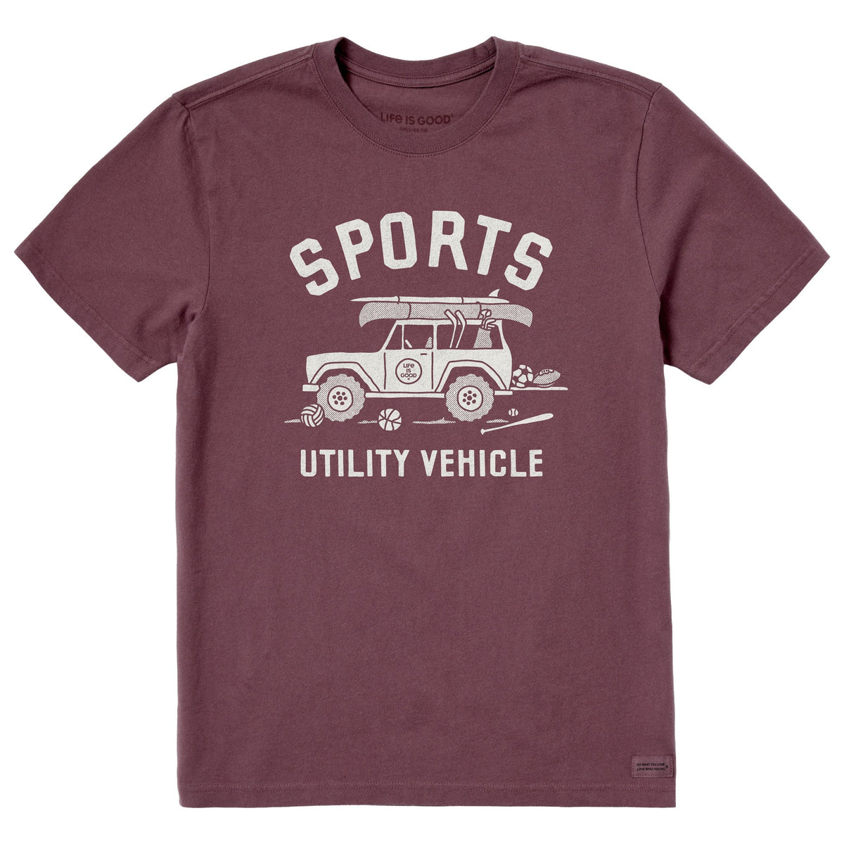 Men's Sports Utility Vehicle Short Sleeve Crusher Tee