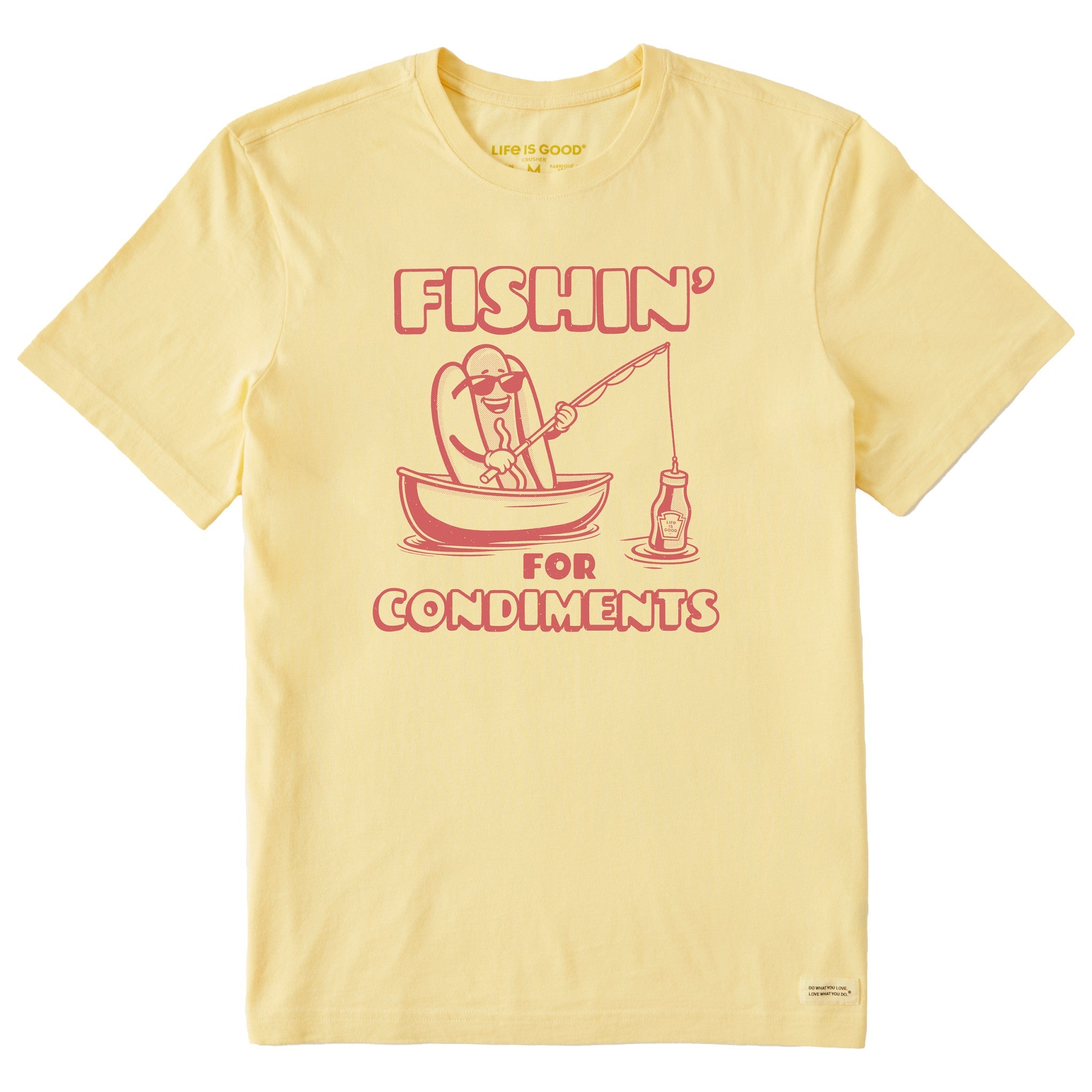 Men's Fishin' for Condiments Short Sleeve Tee