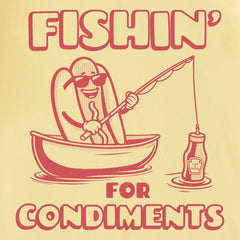 Men's Fishin' for Condiments Short Sleeve Tee