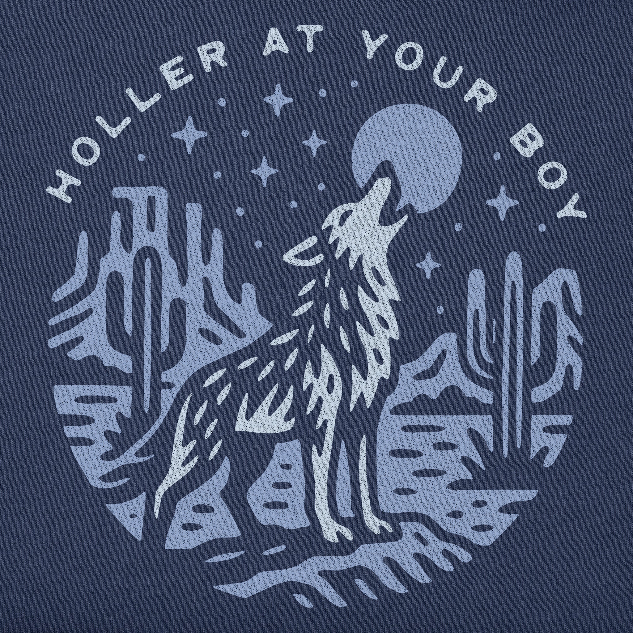 Women's Holler at Your Boy Short Sleeve Crusher Boxy Tee