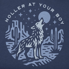 Women's Holler at Your Boy Short Sleeve Crusher Boxy Tee