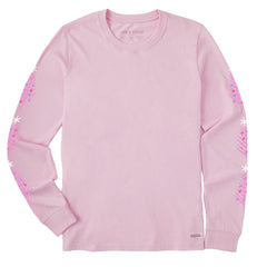 Women's Kitschy Christmas Trees Long Sleeve Crusher Tee