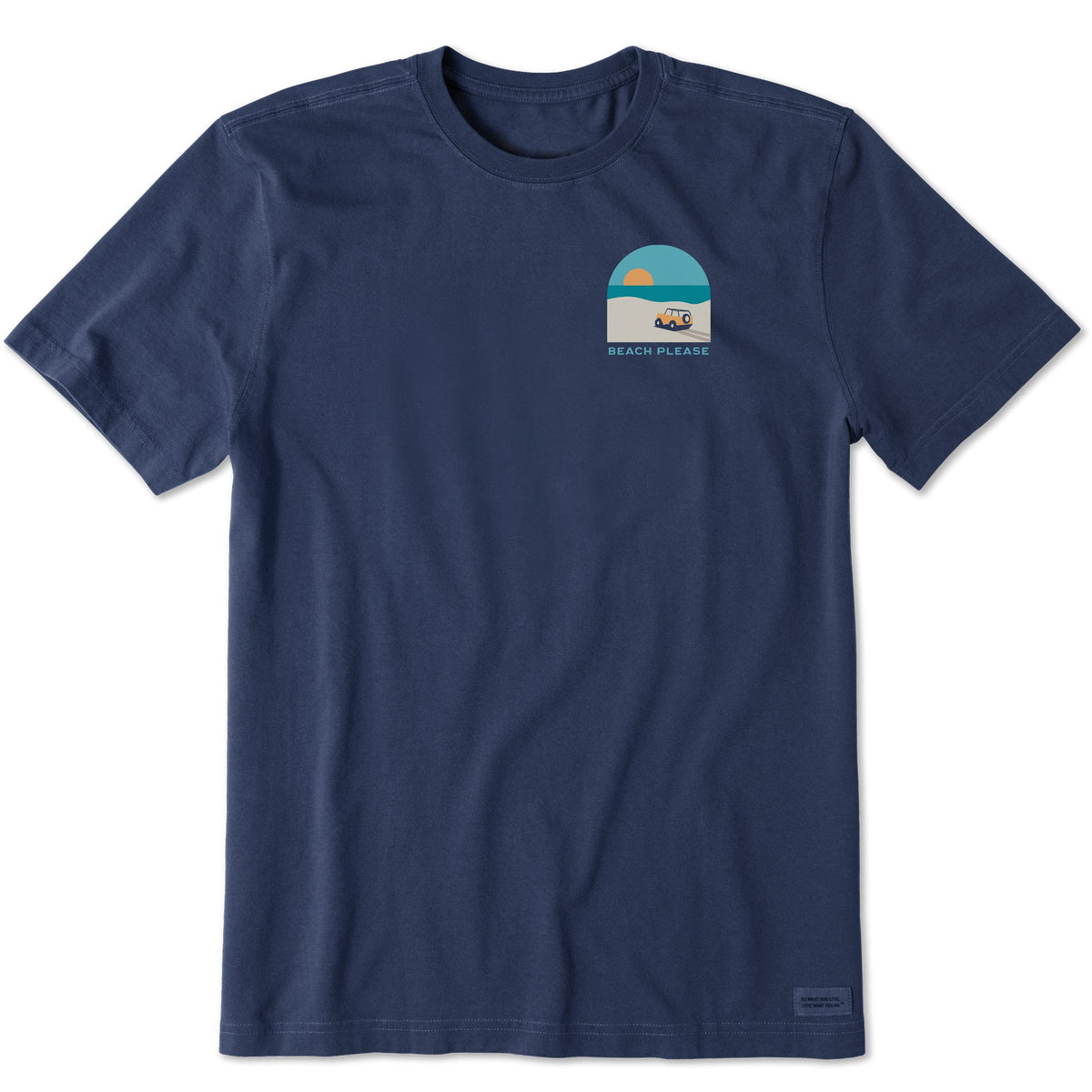 Men's Beach Please Truck Short Sleeve Tee