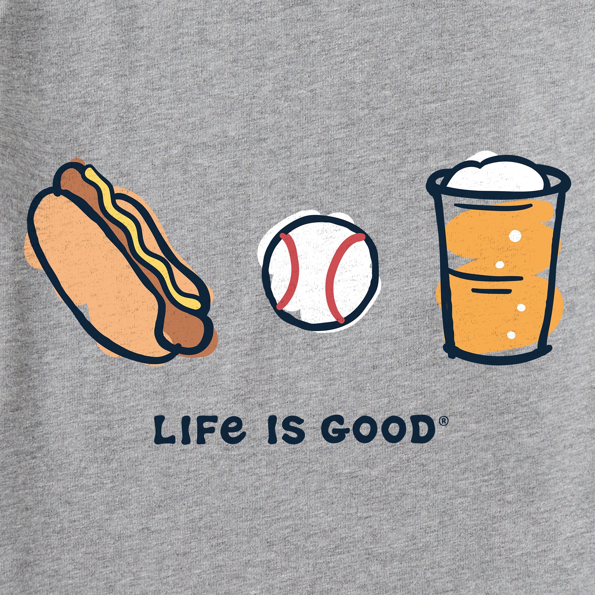 Men's Baseball Trio Short Sleeve Tee