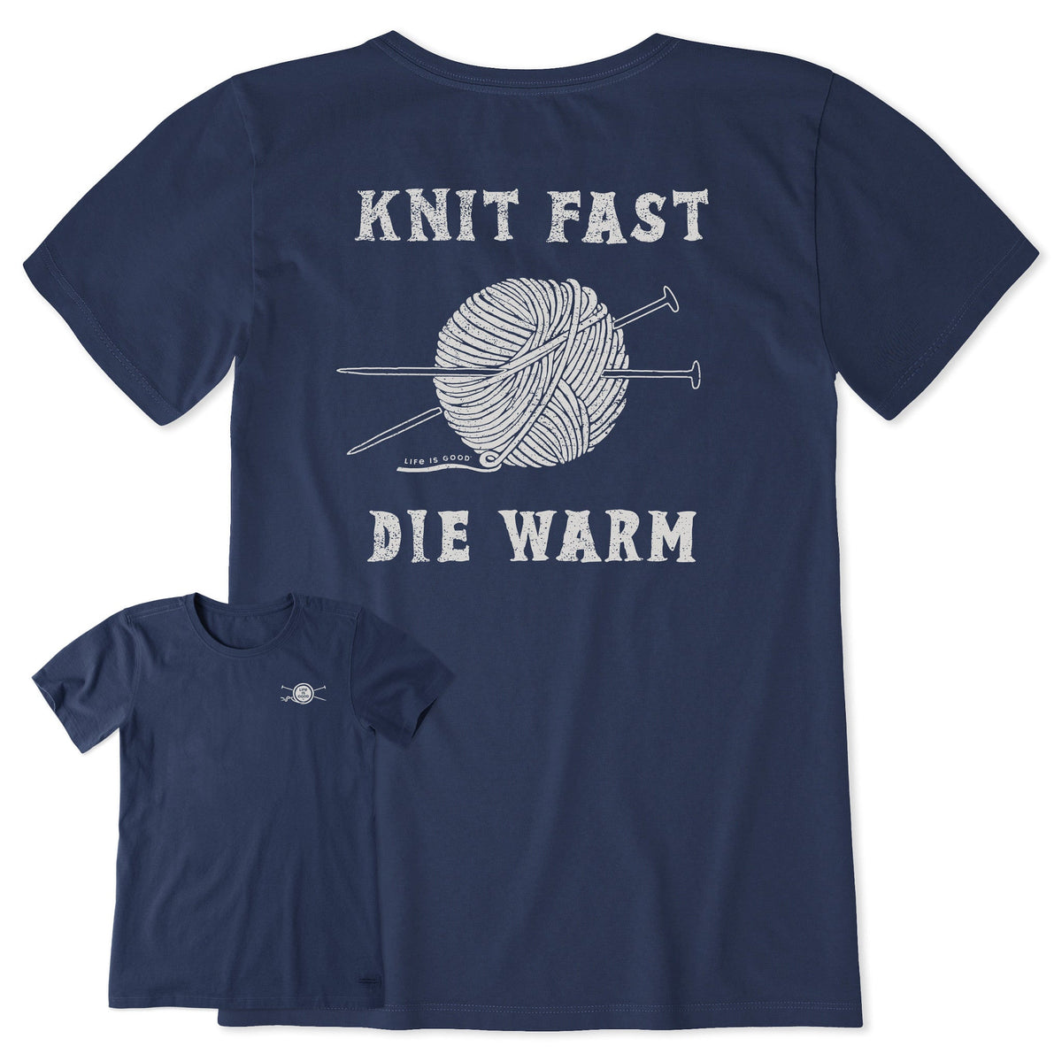 Women's Knit Fast Die Warm Short Sleeve Tee