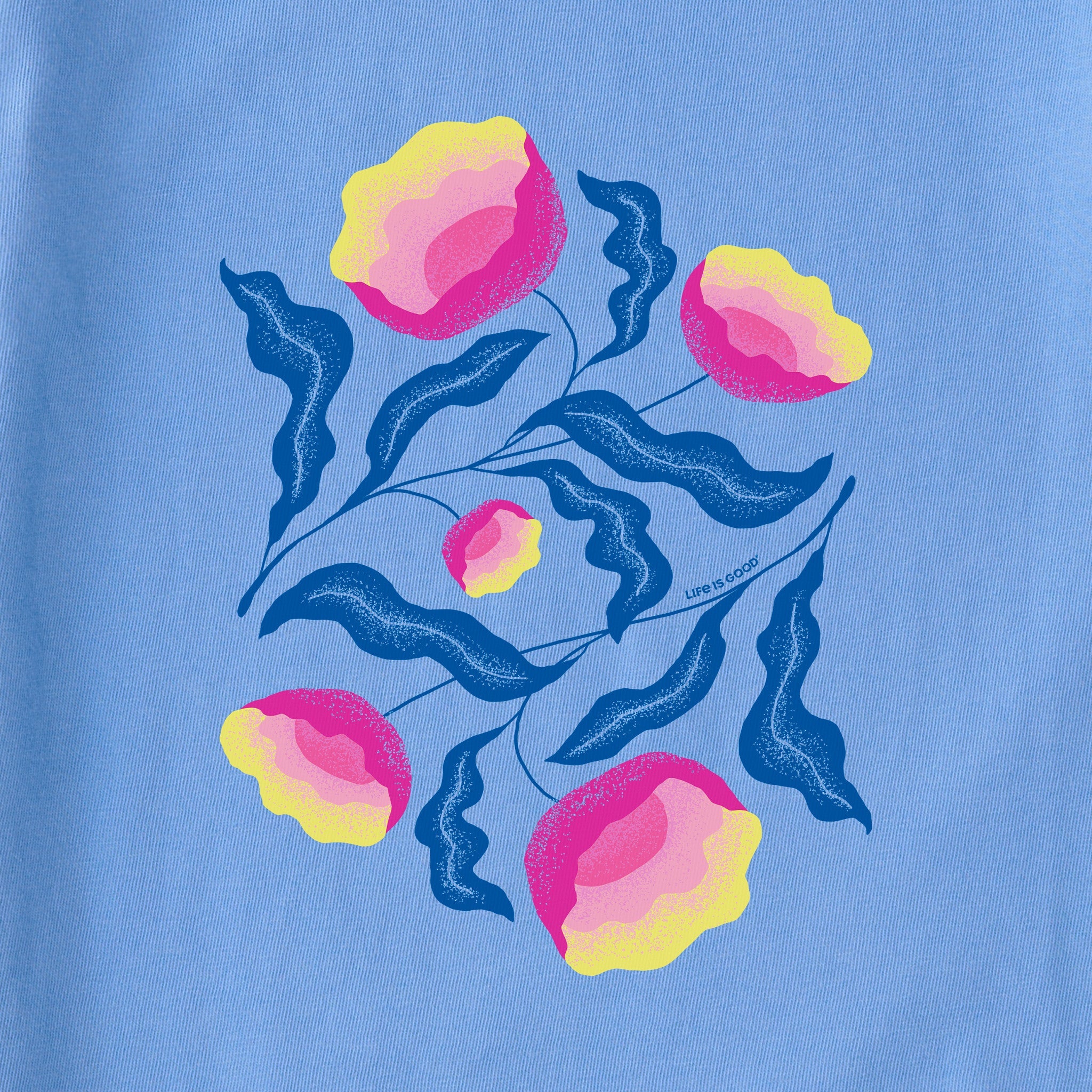 Women's Illuminated Wildflowers Short Sleeve Tee