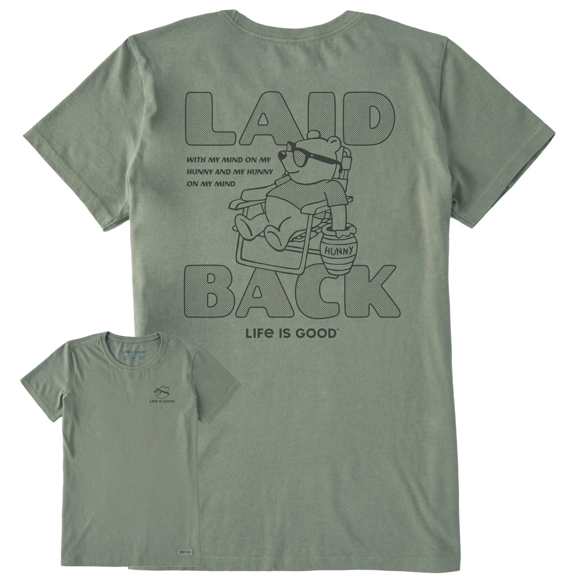 Women's Laid Back Winnie Short Sleeve Crusher Tee