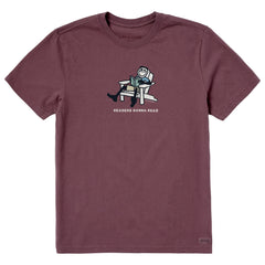 Men's Jake Readers Gonna Read Short Sleeve Crusher Tee