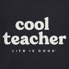 Women's Cool Teacher Stack Short Sleeve Tee