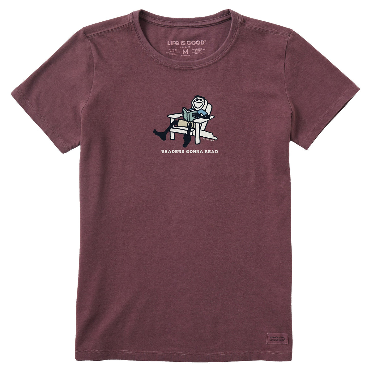 Women's Jake Readers Gonna Read Short Sleeve Crusher Tee