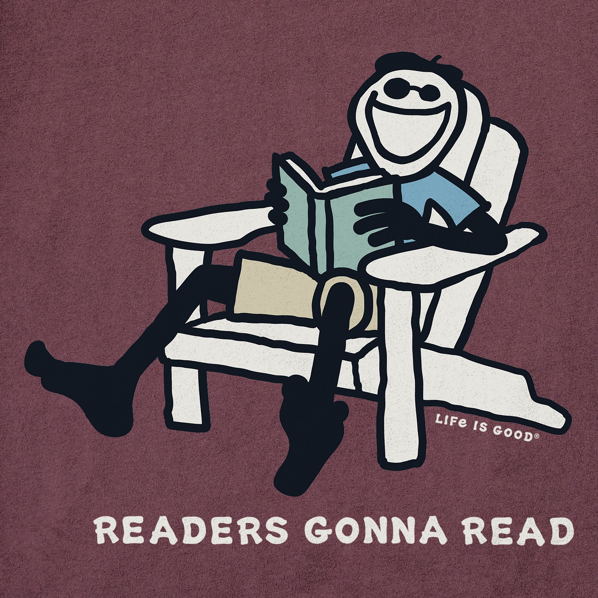Women's Jake Readers Gonna Read Short Sleeve Crusher Tee