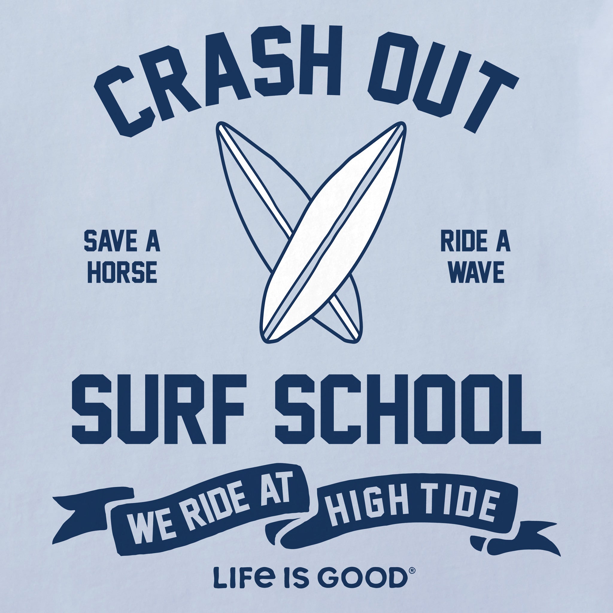 Women's Crash Out Surf School Crusher-LITE Shrunken Tee