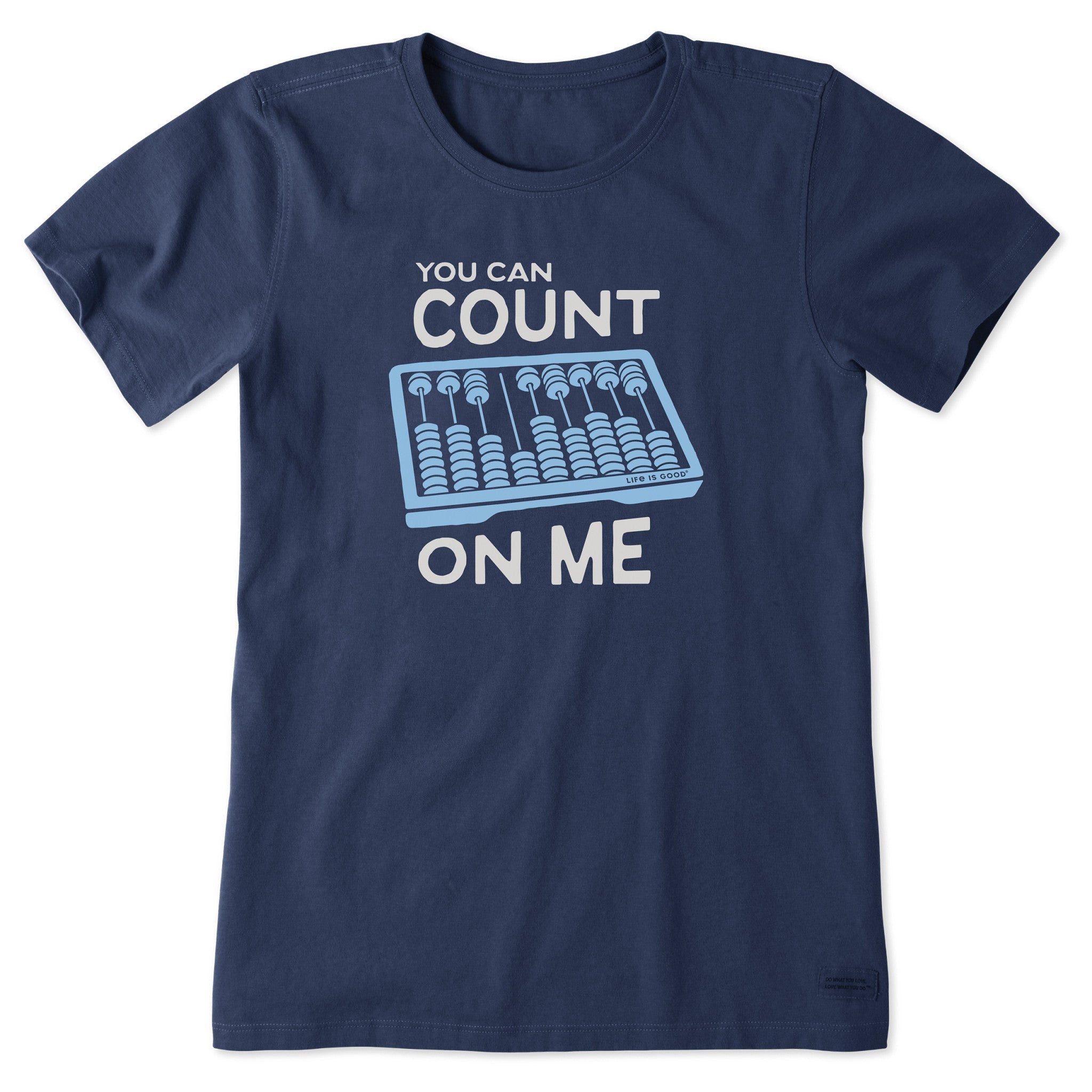 Women's Count on Me Abacus Short Sleeve Tee