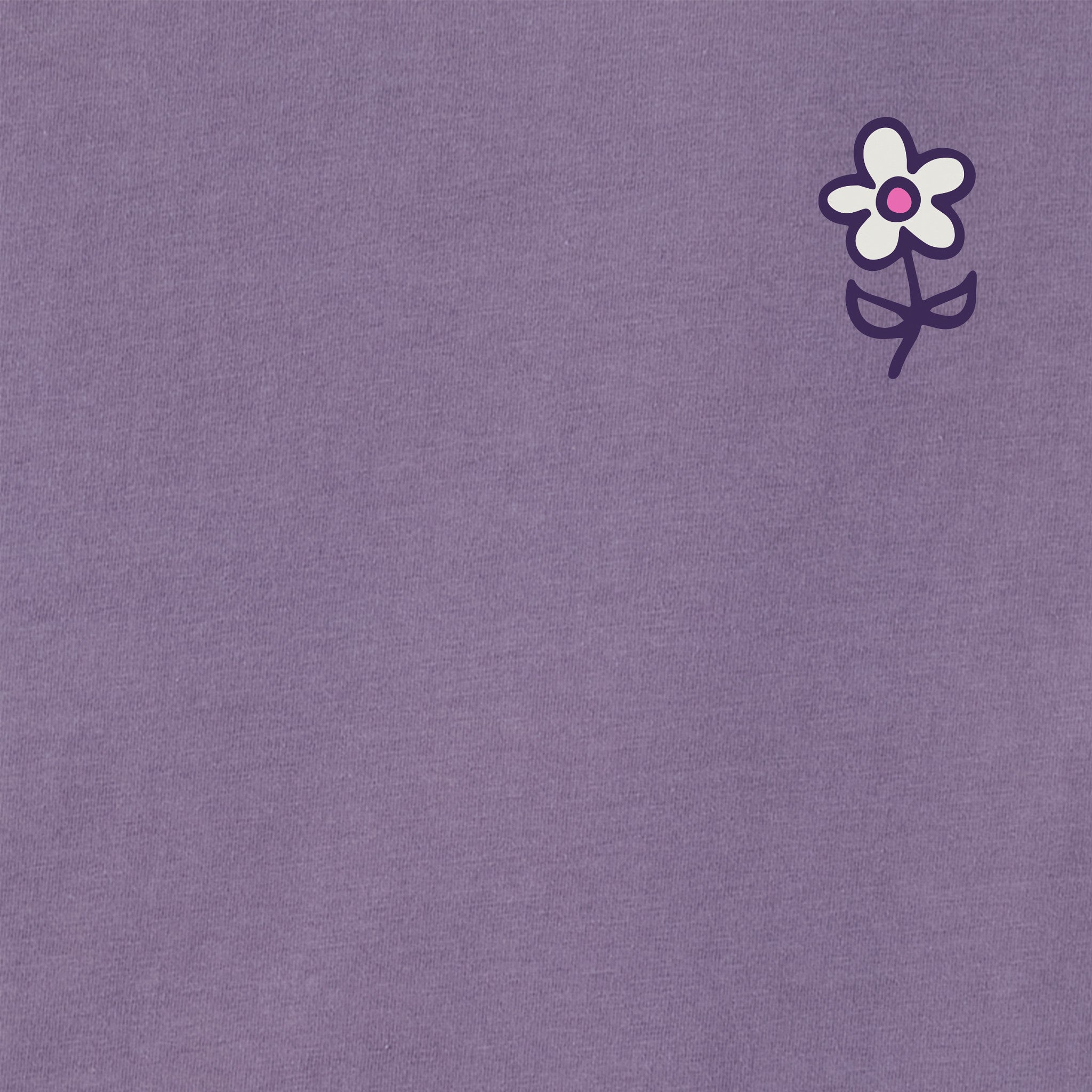 Women's Keep It Simple Little Flower Short Sleeve Crusher Tee