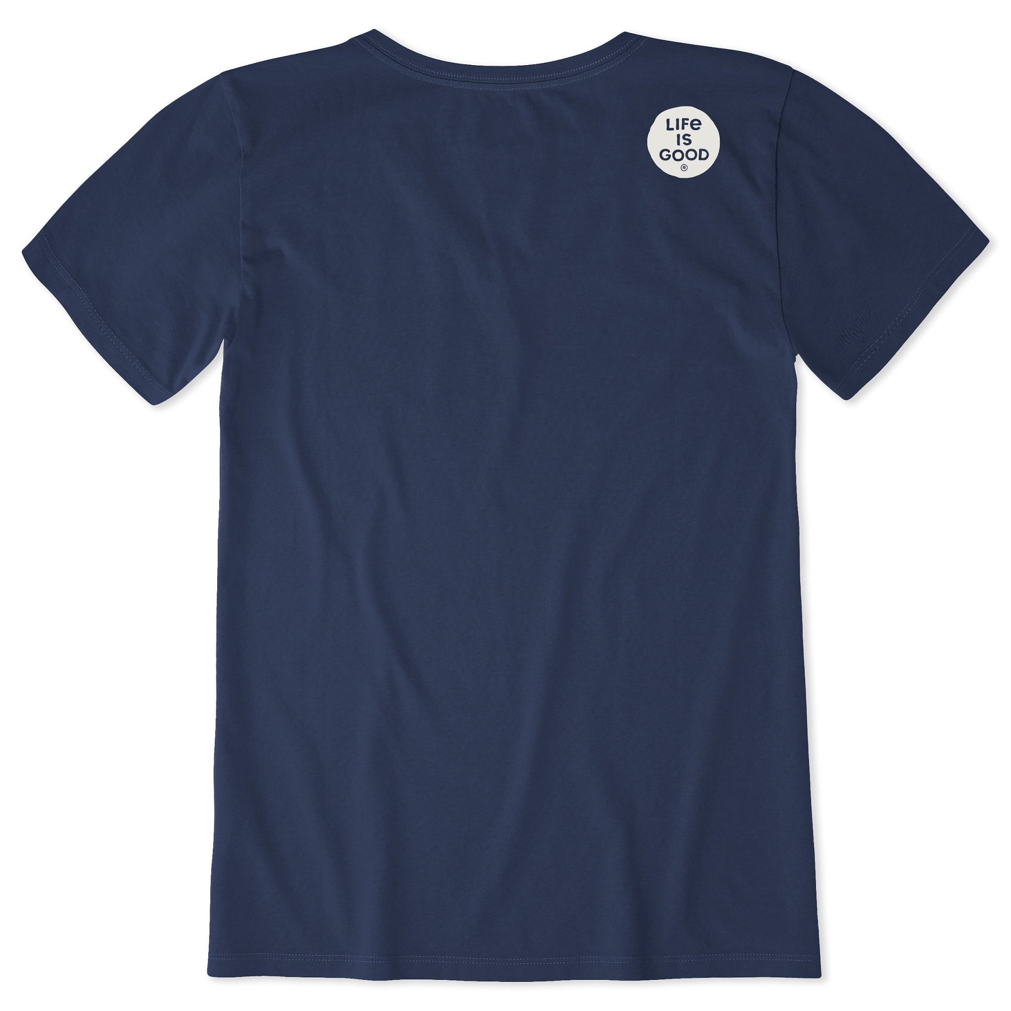 Women's Kindness is Free Message Short Sleeve Crusher Tee