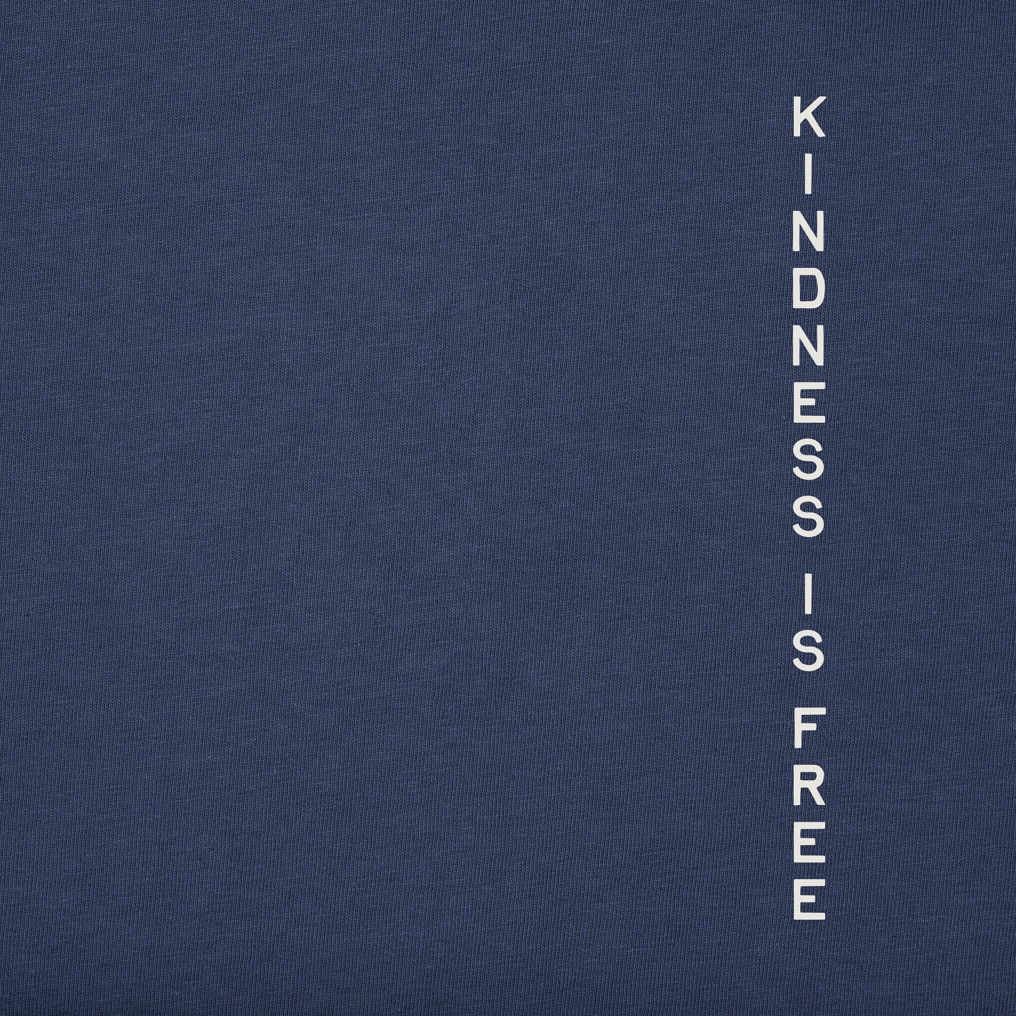Women's Kindness is Free Message Short Sleeve Crusher Tee