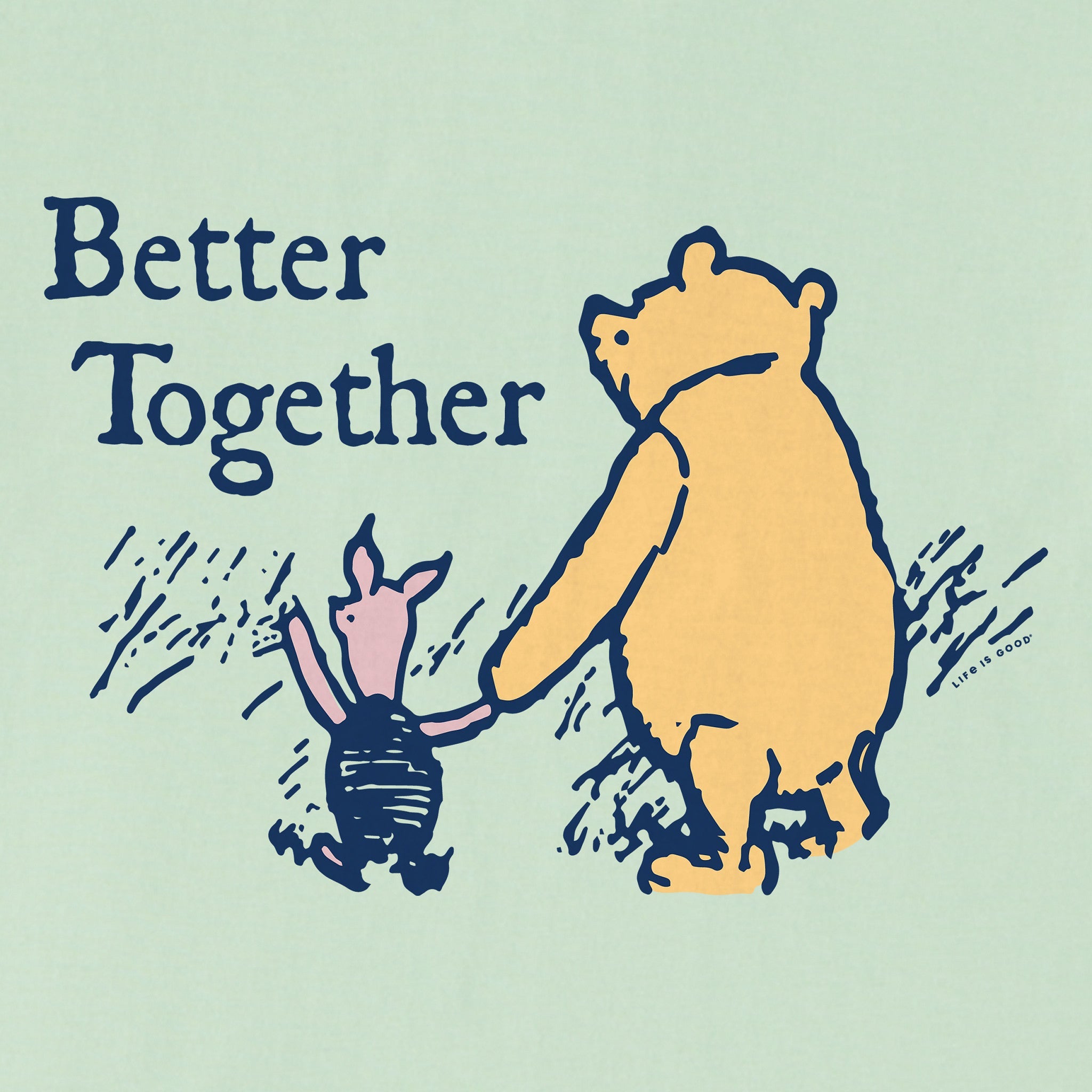 Kids Better Together Winnie Short Sleeve Crusher Tee