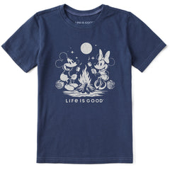 Kids Campfire Smores Short Sleeve Crusher Tee
