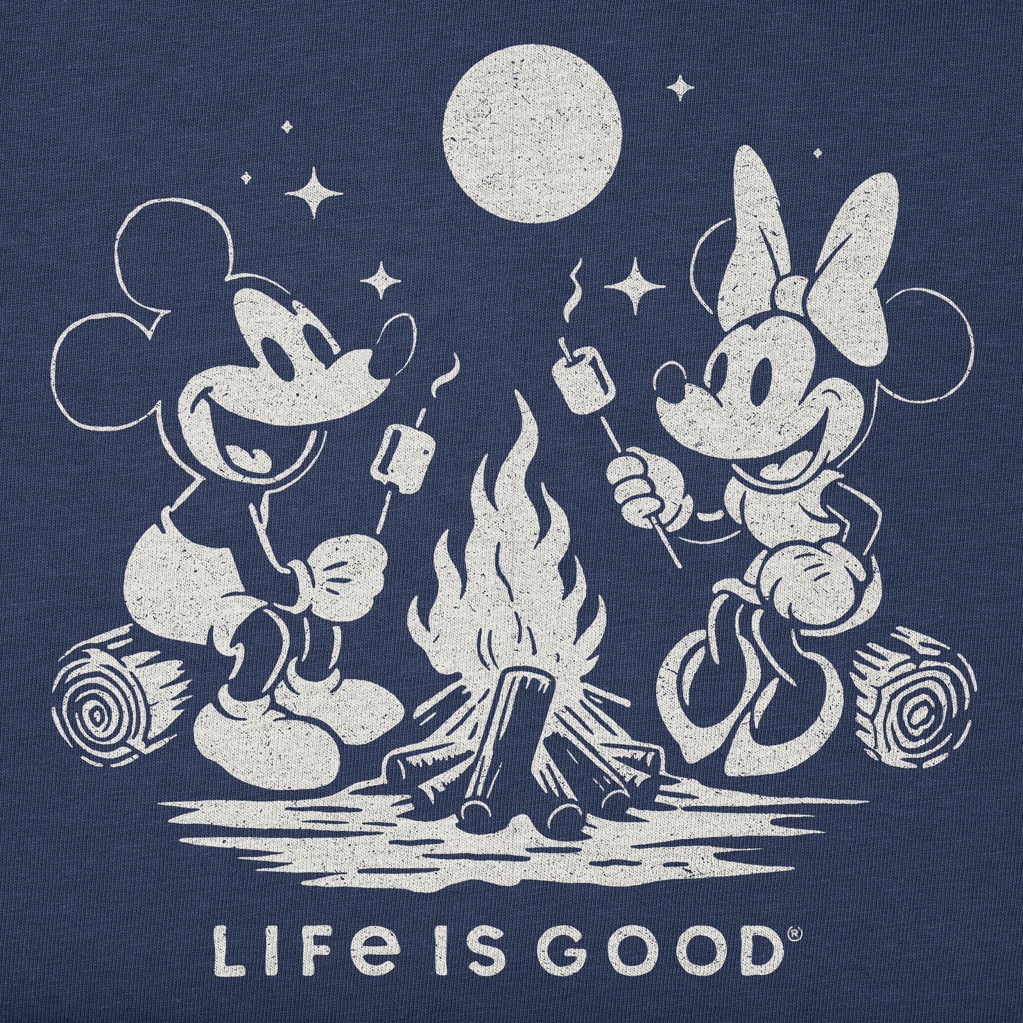 Kids Campfire Smores Short Sleeve Crusher Tee