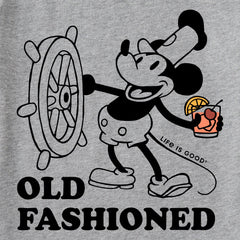 Men's Willie Old Fashioned Short Sleeve Crusher Tee