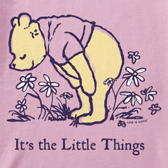 Toddler It's the Little Things Winnie Short Sleeve Crusher Tee