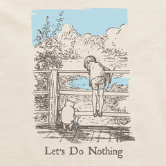 Women's Let's Do Nothing Winnie Short Sleeve Crusher Tee