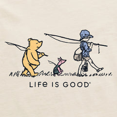 Women's Gone Fishin' Winnie Short Sleeve Crusher Tee