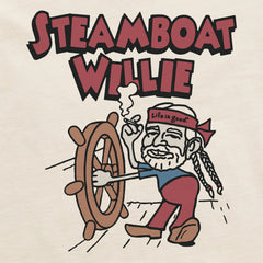 Men's Steamboat Willie Nelson Short Sleeve Crusher Tee