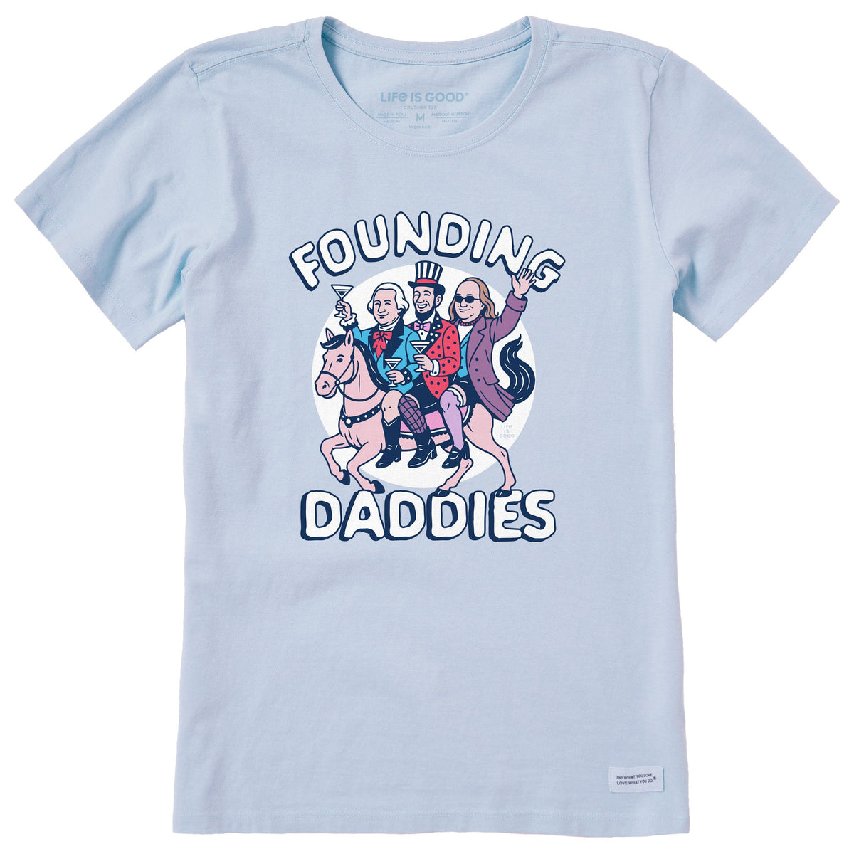 Women's Founding Daddies Short Sleeve Crusher Tee