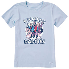 Women's Founding Daddies Short Sleeve Crusher Tee