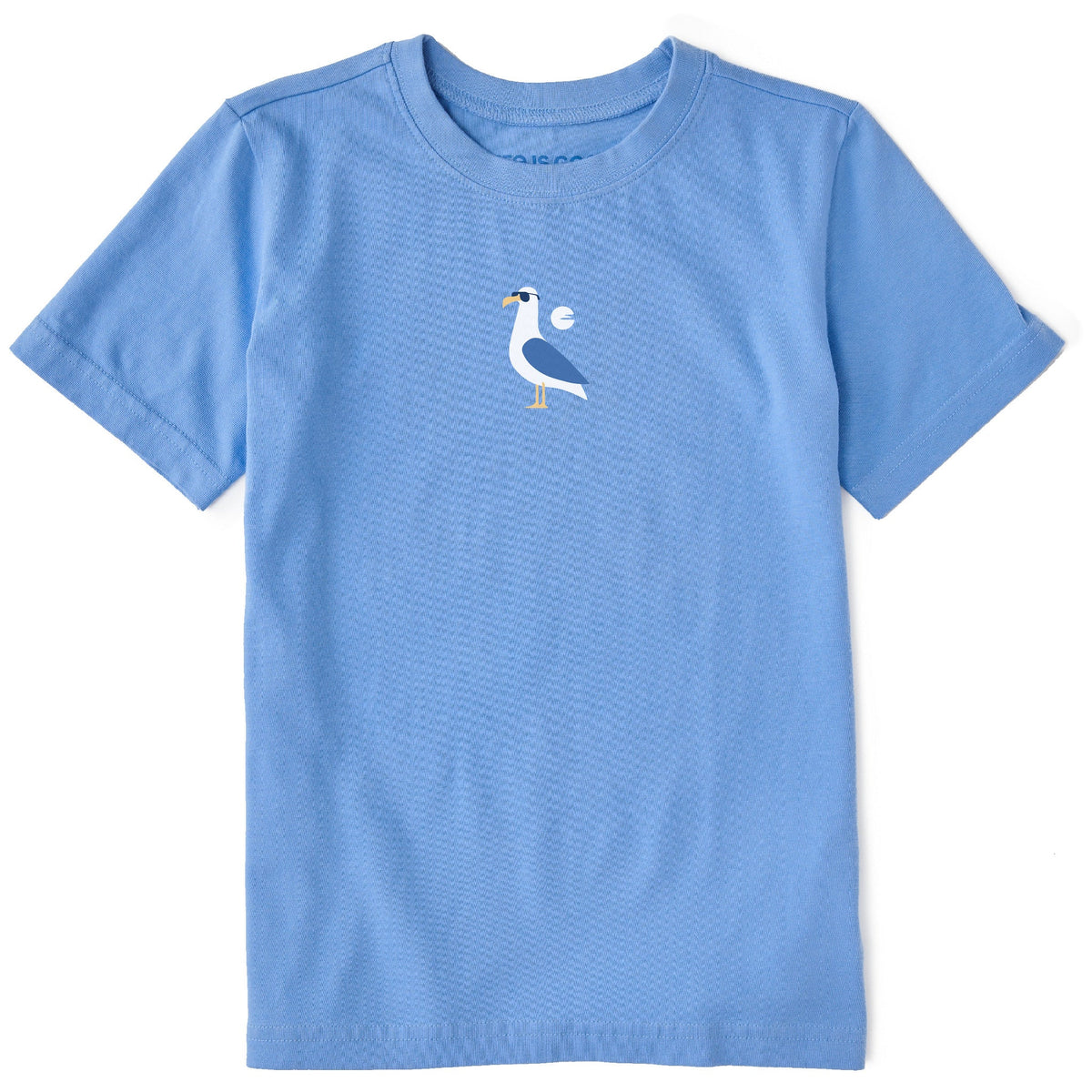 Kids Cool Seagull Short Sleeve Crusher Tee