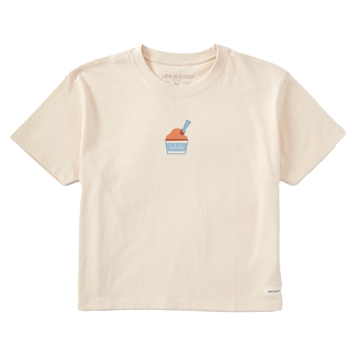 Women's Gelato Cup Short Sleeve Crusher Boxy Tee